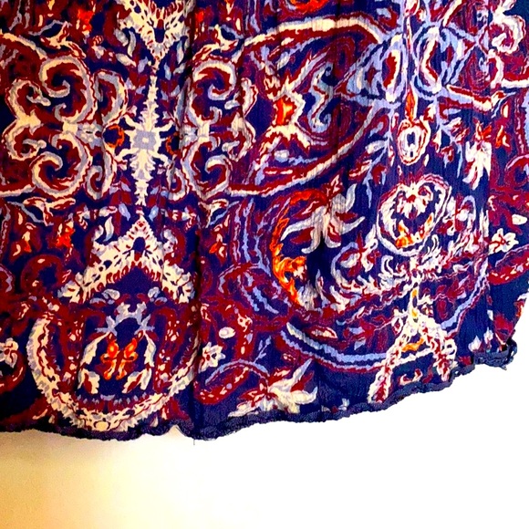 Funky Angie Bohemian Gauzy Lace Tassel Tunic - Picture 8 of 10